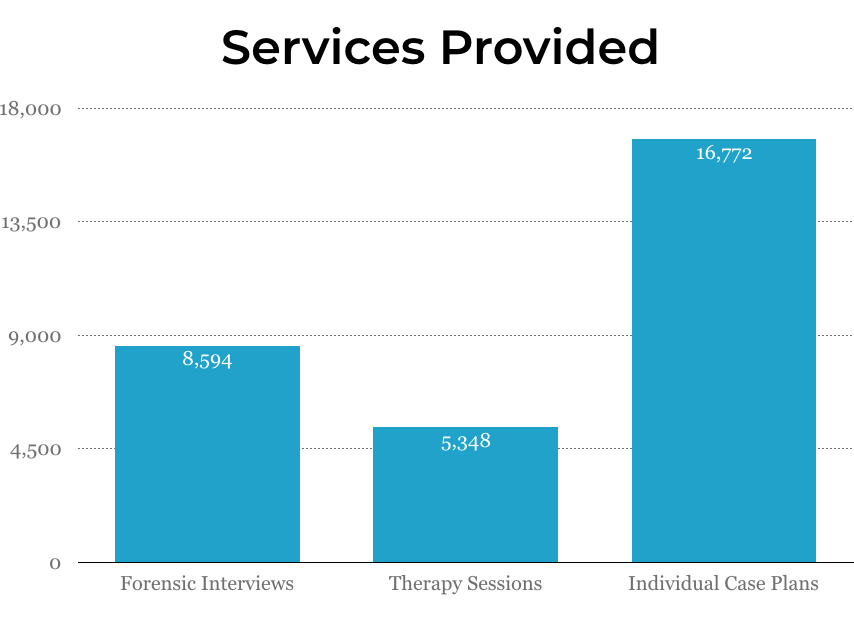 sevices provided chart