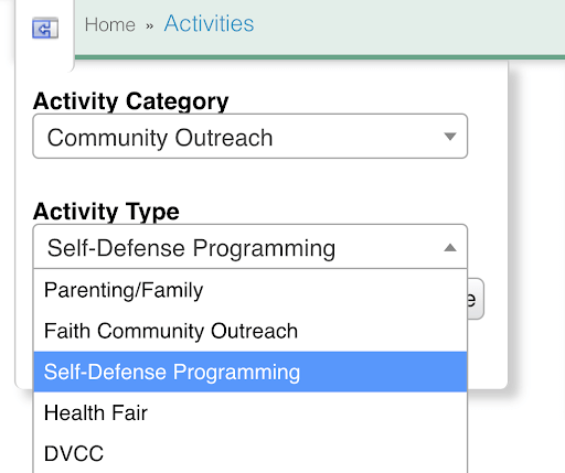 DV/SA Case Management Software