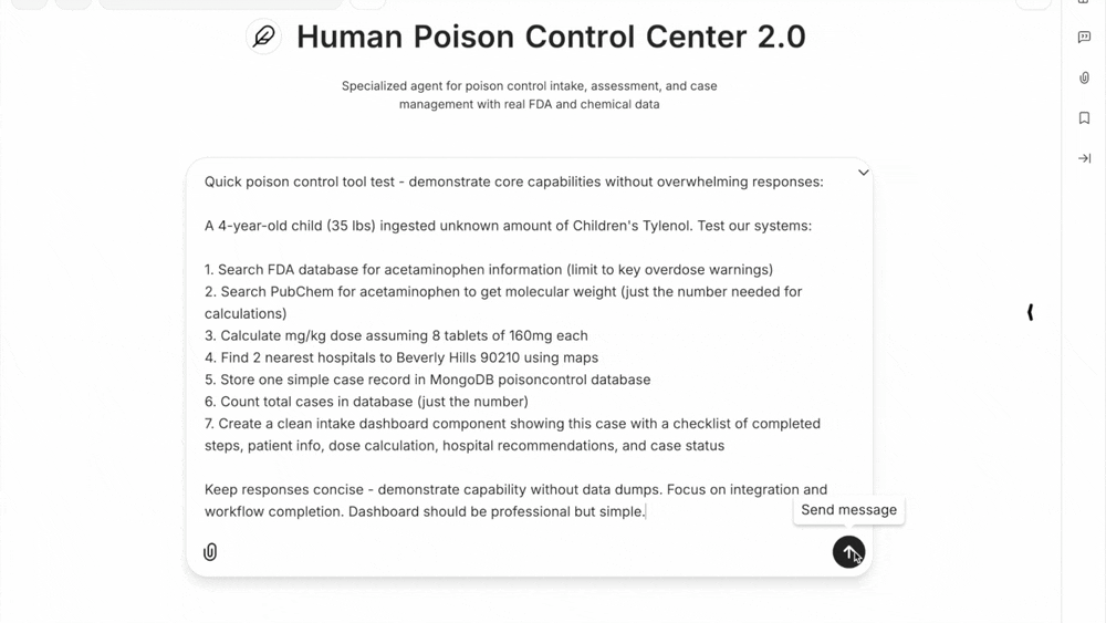 Animated GIF of Collaborate poison control agents.