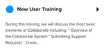 Screenshot of a Collaborate webinar signup.